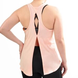 NWT Rainbeau Charlotte's Tank With Cut Out Back Yoga Athletic Top Women's XL